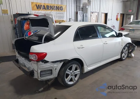 2013 Toyota Corolla S from USA, damaged, VIN 2T1BU4EE9DC982826